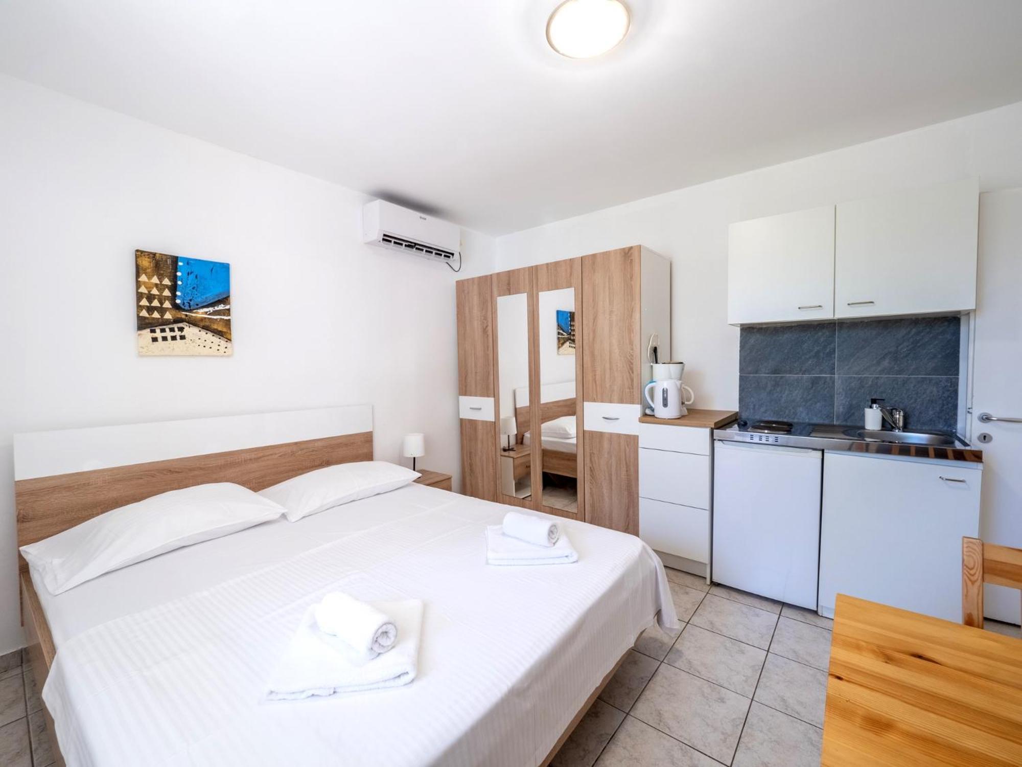 Apartments Bianca Baška Kültér fotó