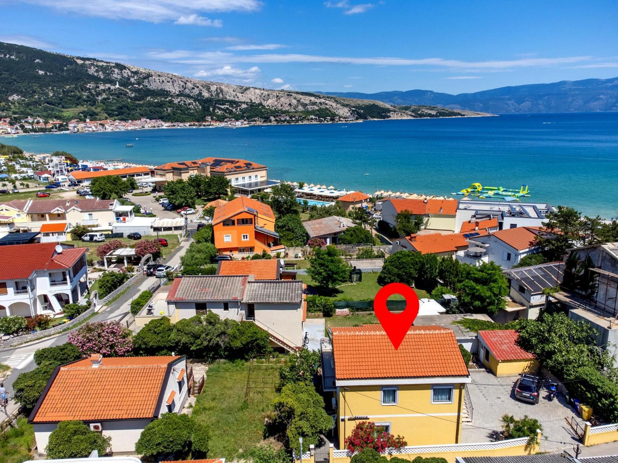 Apartments Bianca Baška Kültér fotó